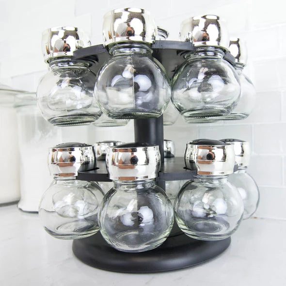 16-Piece Revolving Spice Rack