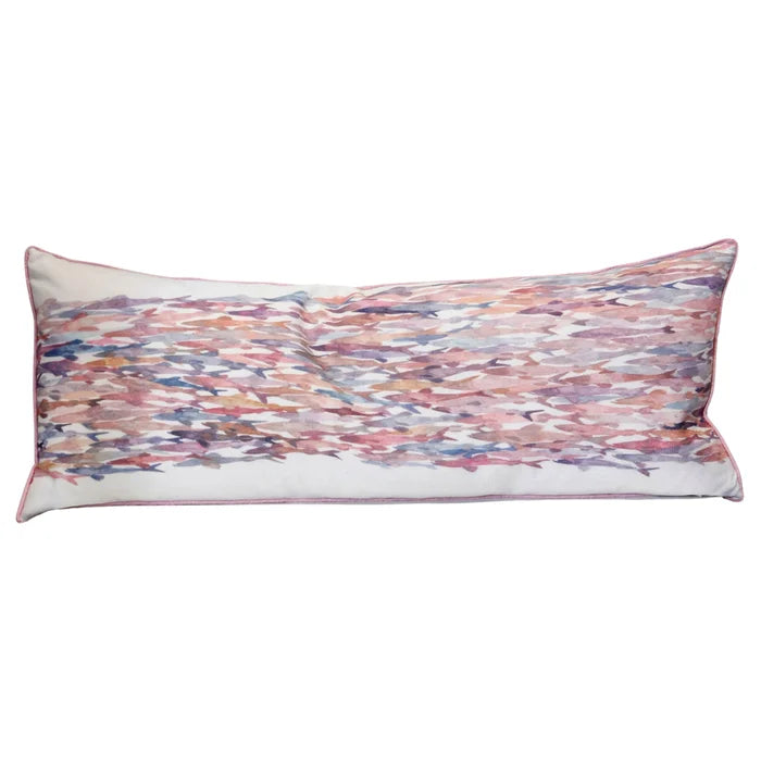School Of Fish Down Pillow