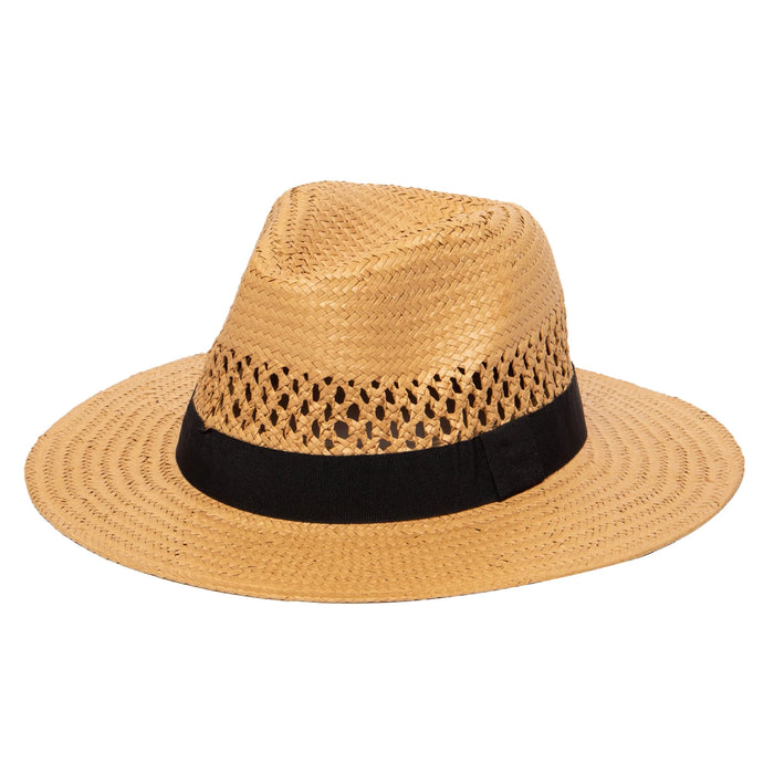 Men's Paper Fedora Hat w/Vents