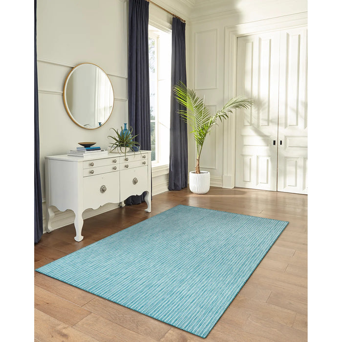 Carmel Stripe Aqua Rug