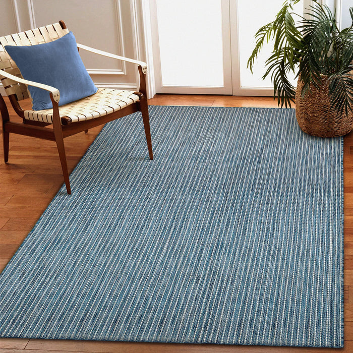 Carmel Stripe Navy Rug