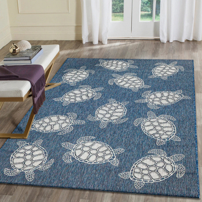 Carmel Sea Turtles Rug