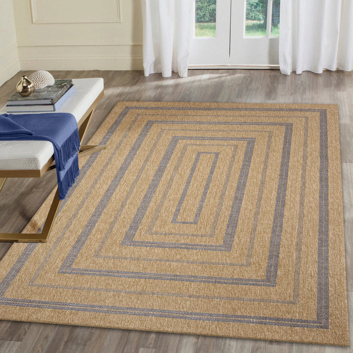 Sahara Multi Border Rug