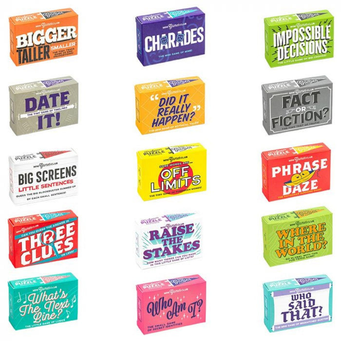 Mini Games Club - Assorted