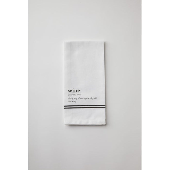 Bar Towel Wine