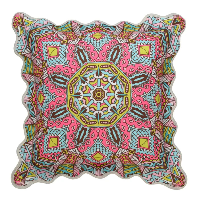 Multi-Colored Down Pillow