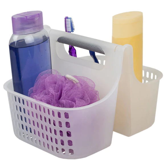 Clear Shower Tote With Handle