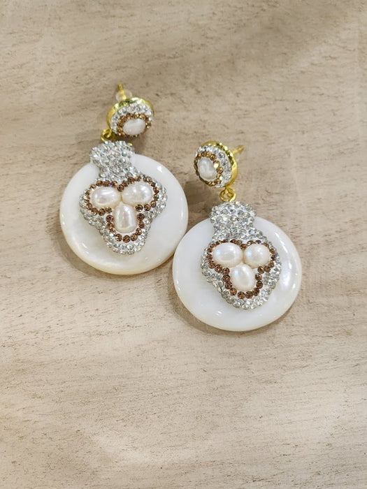 Natural stone Classic Water drop Earrings