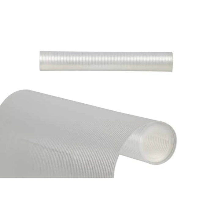 Home Basics Stripes Shelf Liner - Clear