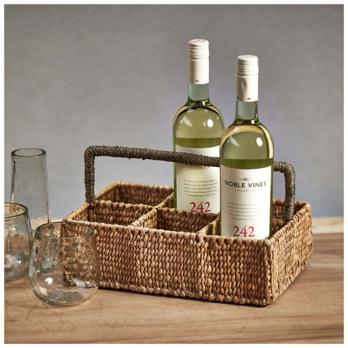Matera Seagrass Drinkware / Cutlery Caddy