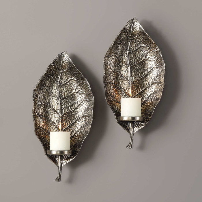 Zelkova Wall Sconces - Set Of 2