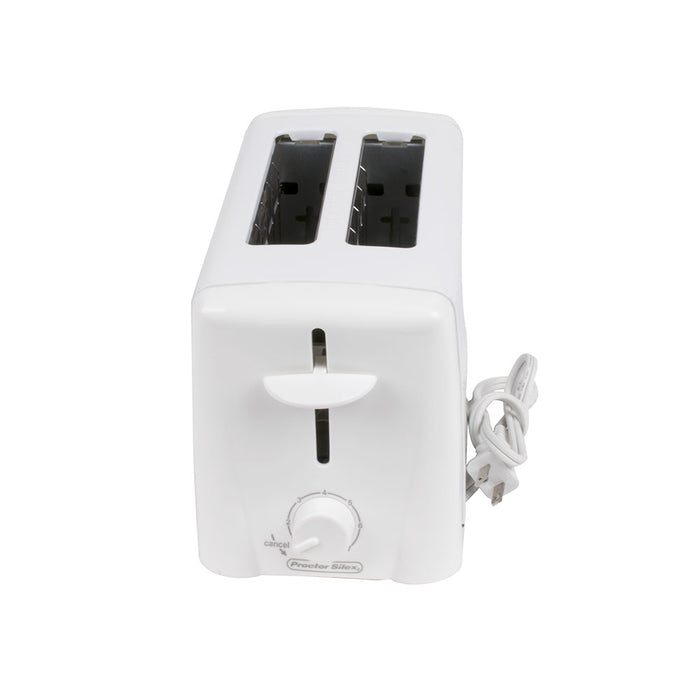 2 Slice Toaster - White