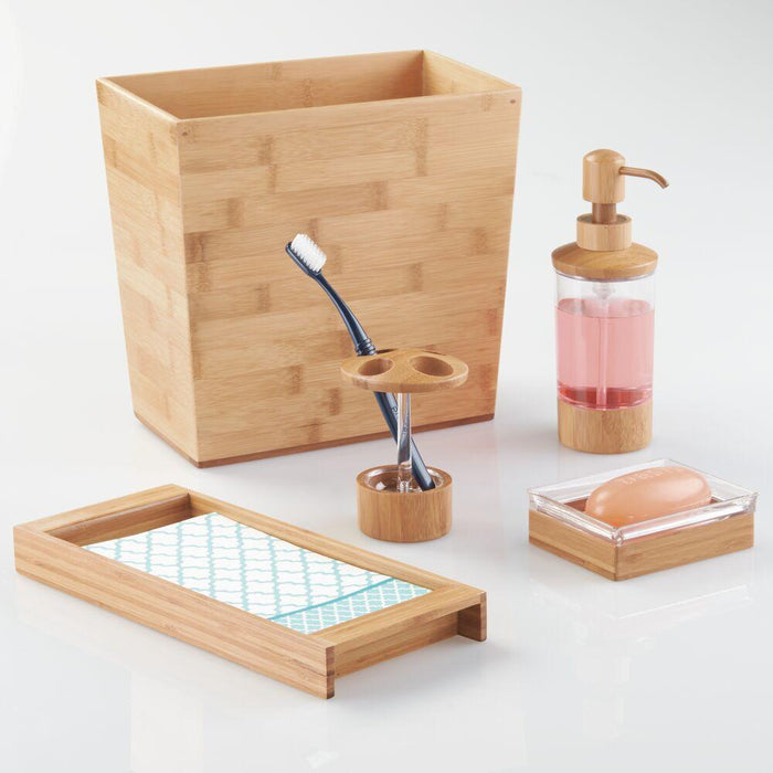 InterDesign Bamboo Formbu Vanity Tray