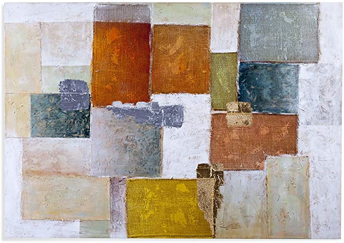 Metallic Blocks Art
