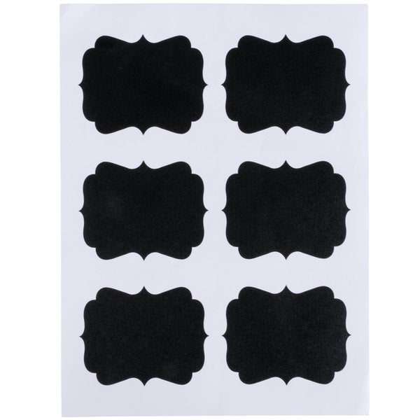 Choice  Decorative Vinyl Chalkboard Labels - 18 Pack