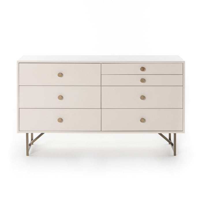 Van 7-Drawer Dresser - Matte Alabaster