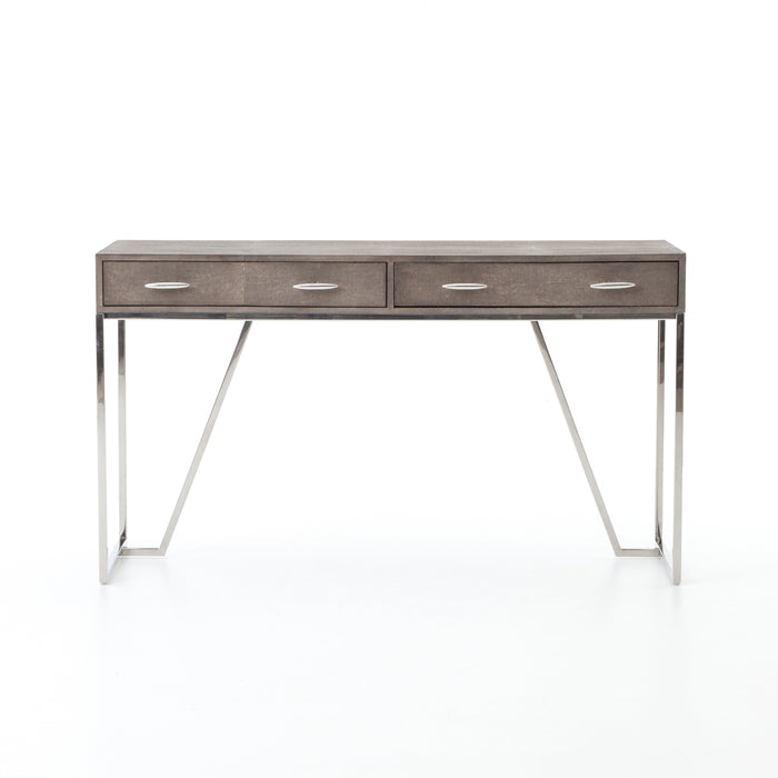 Shagreen Desk - Brown Shagreen