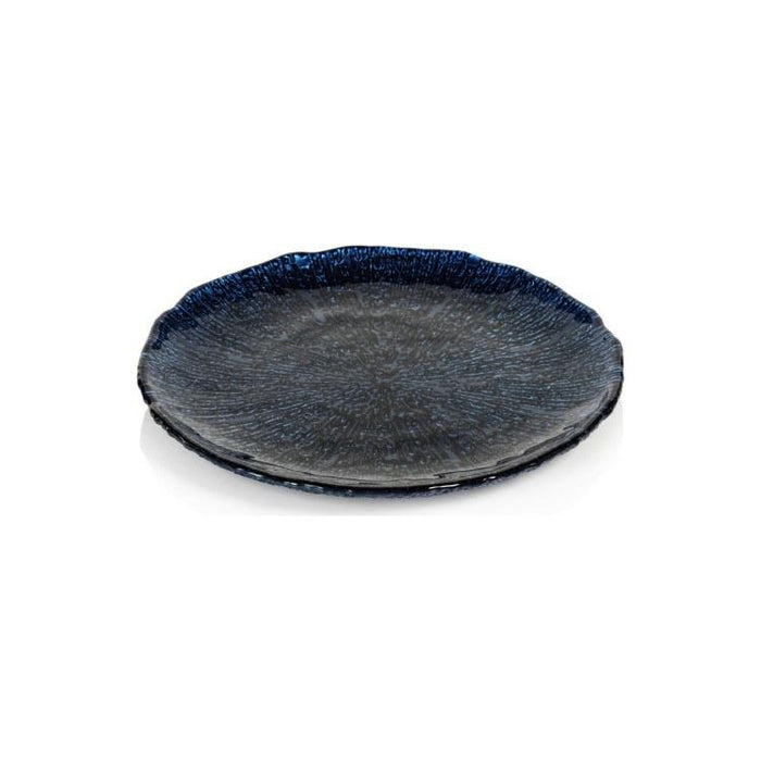 Kauai Blue Glass Plate