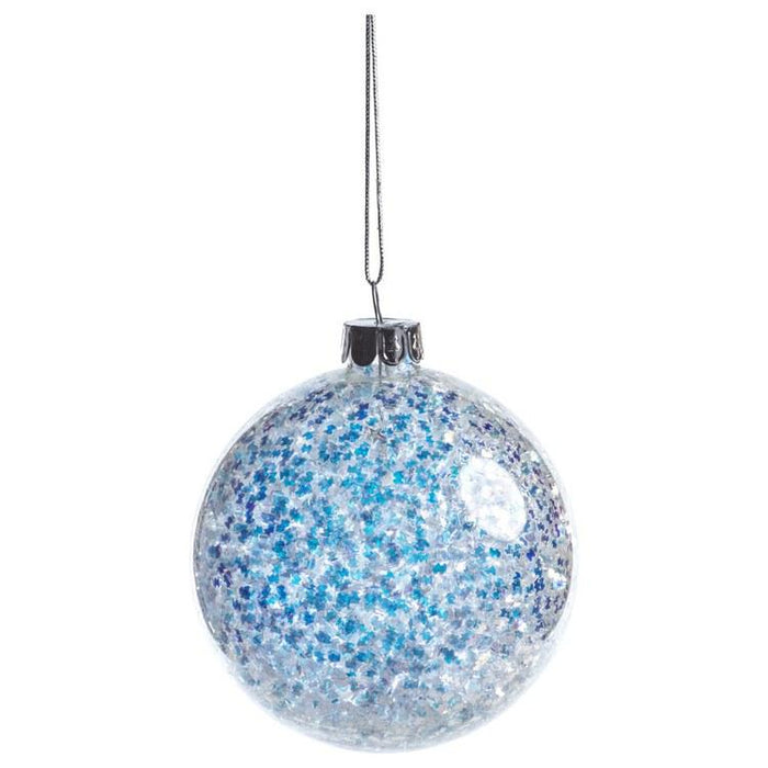 Silver Sequin Ornament