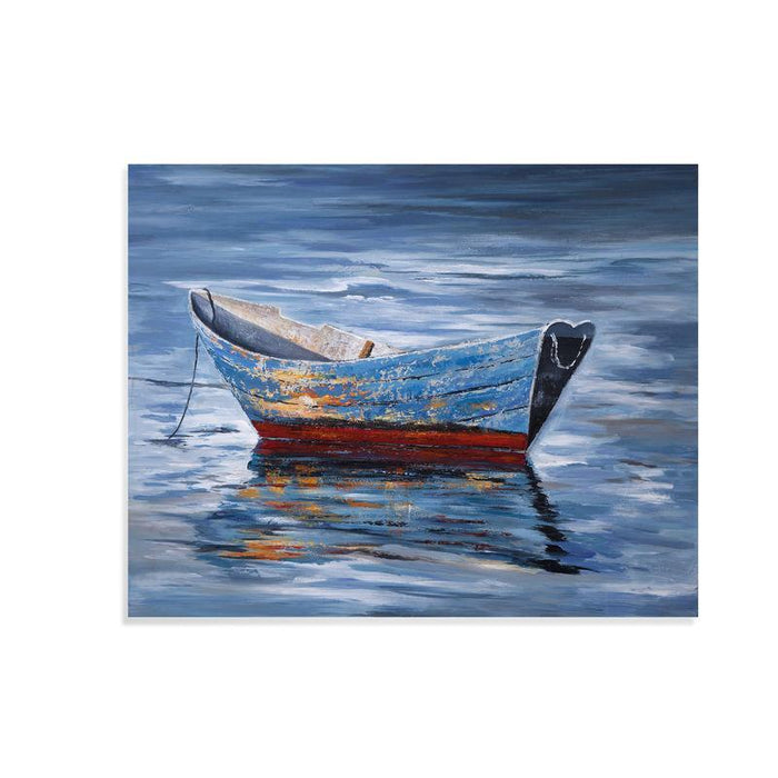 Drifting Boat Art