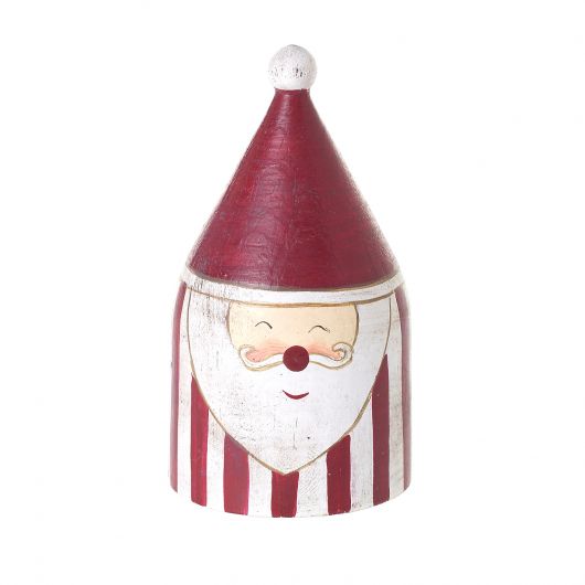 Candystripe Santa Figurine