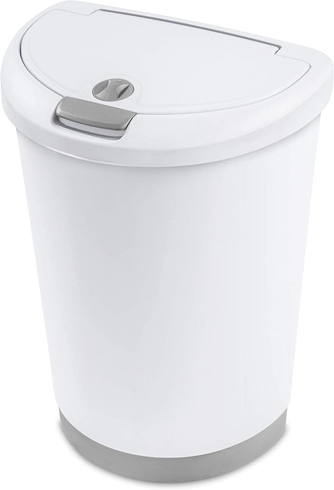 Locking Touchtop Wastebasket