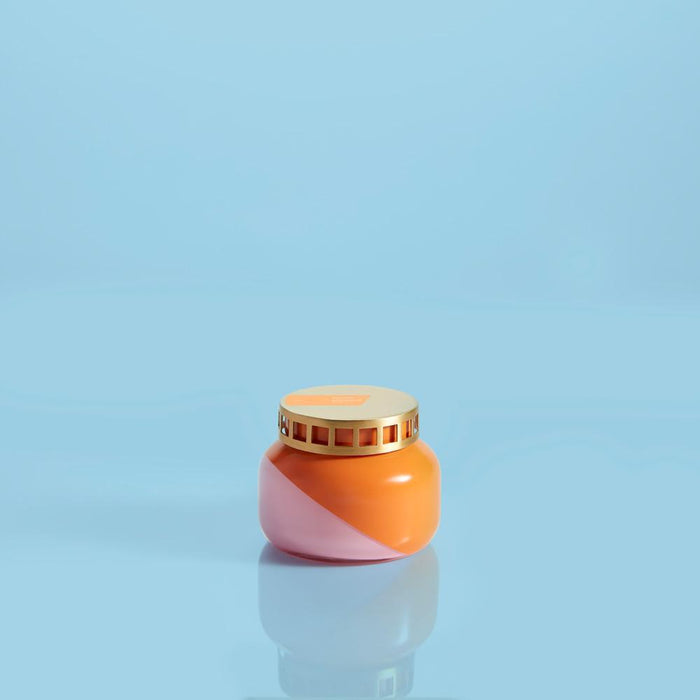 Volcano Orange Dual Tone Jar-Small