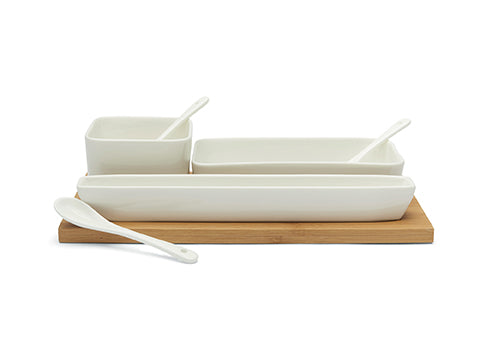 Marche 4pc. Olive/Snack Set