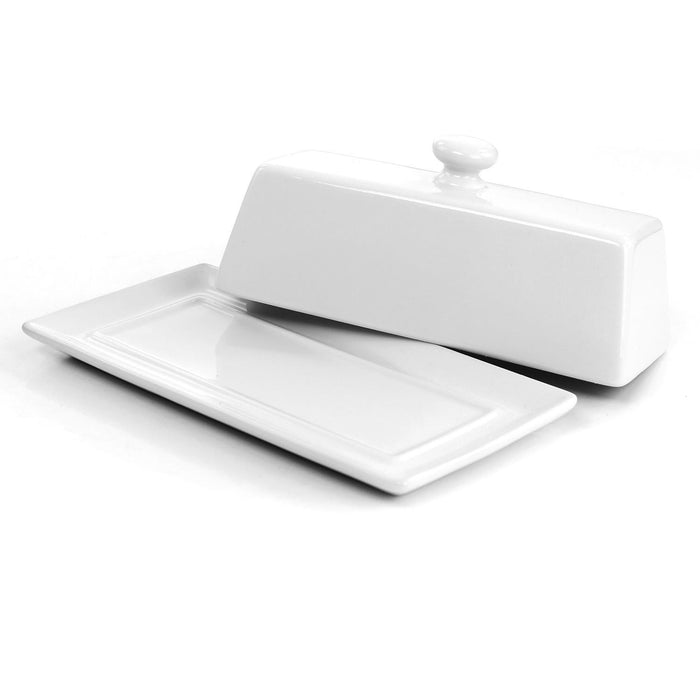 Martha Stewart Patterson Butter Dish With Lid