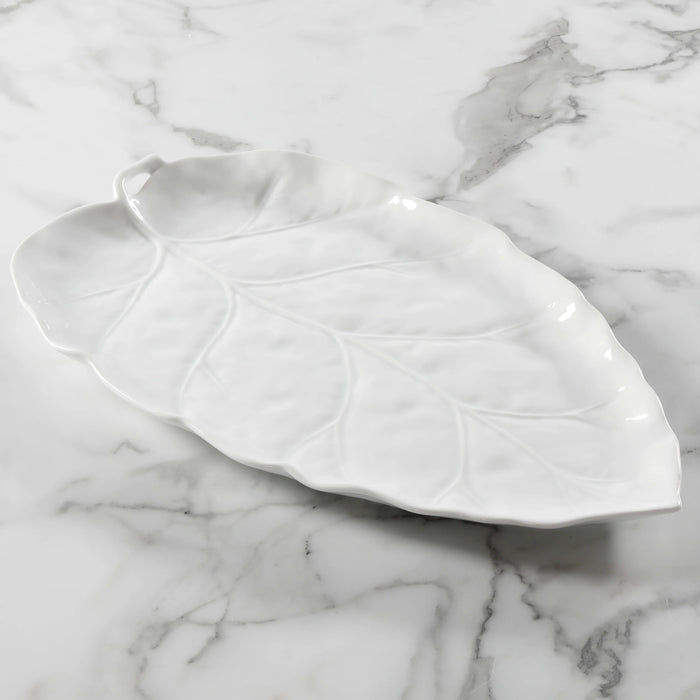 Martha Stewart Patterson Figural Leaf Serving Platter