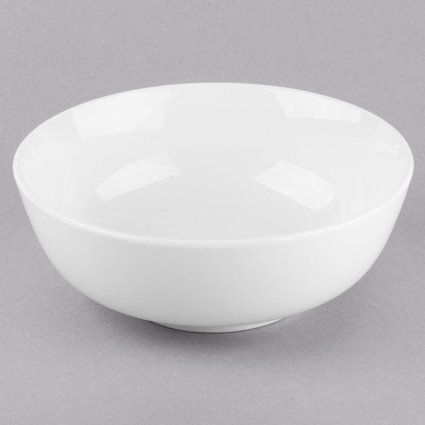 World Tableware Porcelana Bright White Porcelain Soup Bowl - Set Of 2