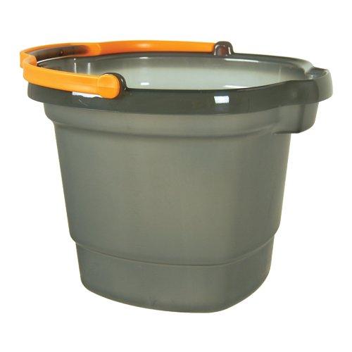 3Gal. Square Bucket - Graphite