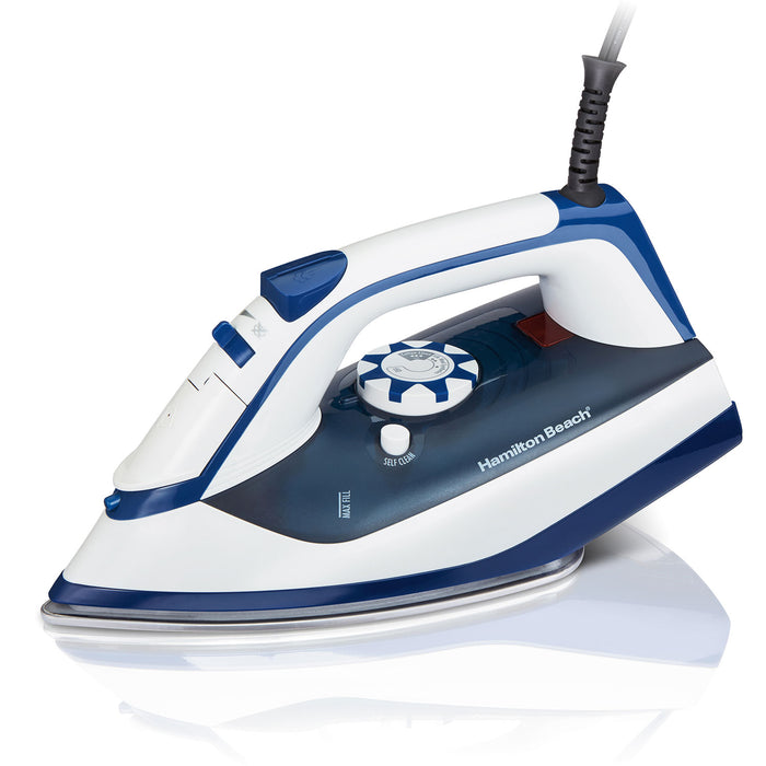Steam Iron with Stainless Steel Soleplate