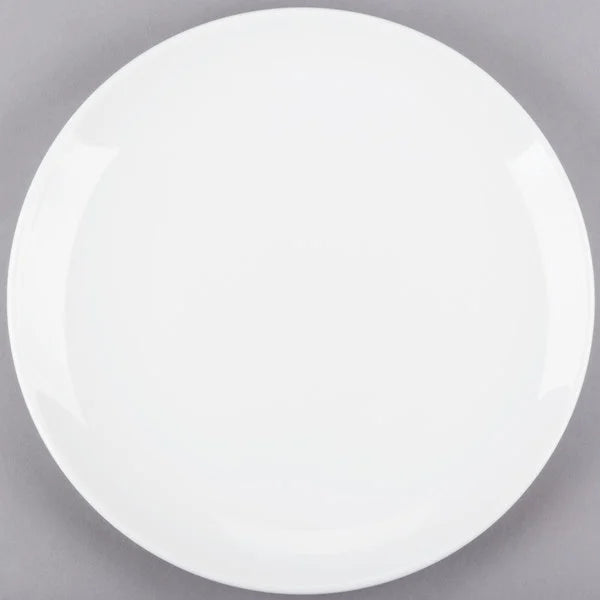 Acopa 11.25" Round Bright White Coupe Stoneware Plate