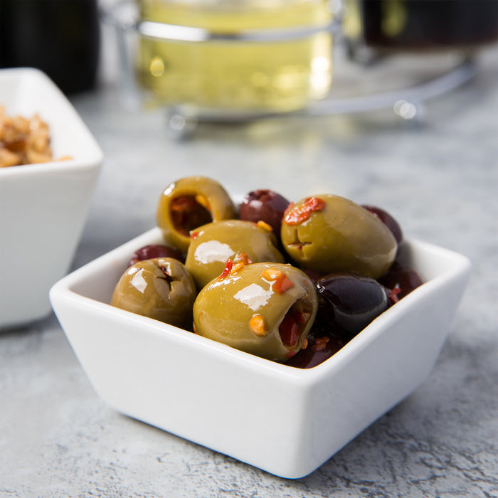 Bright White Porcelain Sauce Cup