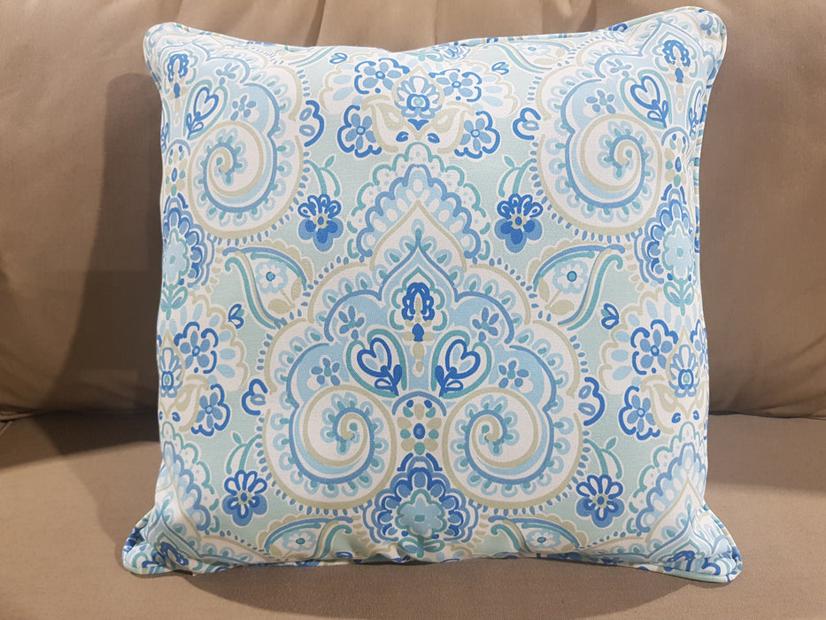 Light Blue Outdoor Pillow