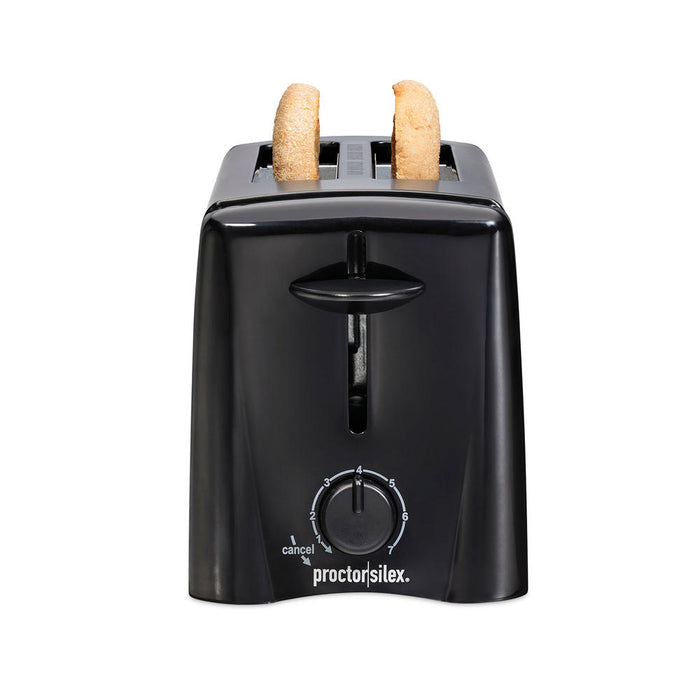 2 Slice Toaster - Black