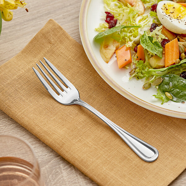 Acopa Edgeworth Stainless Steel Extra Heavy Weight Salad Fork