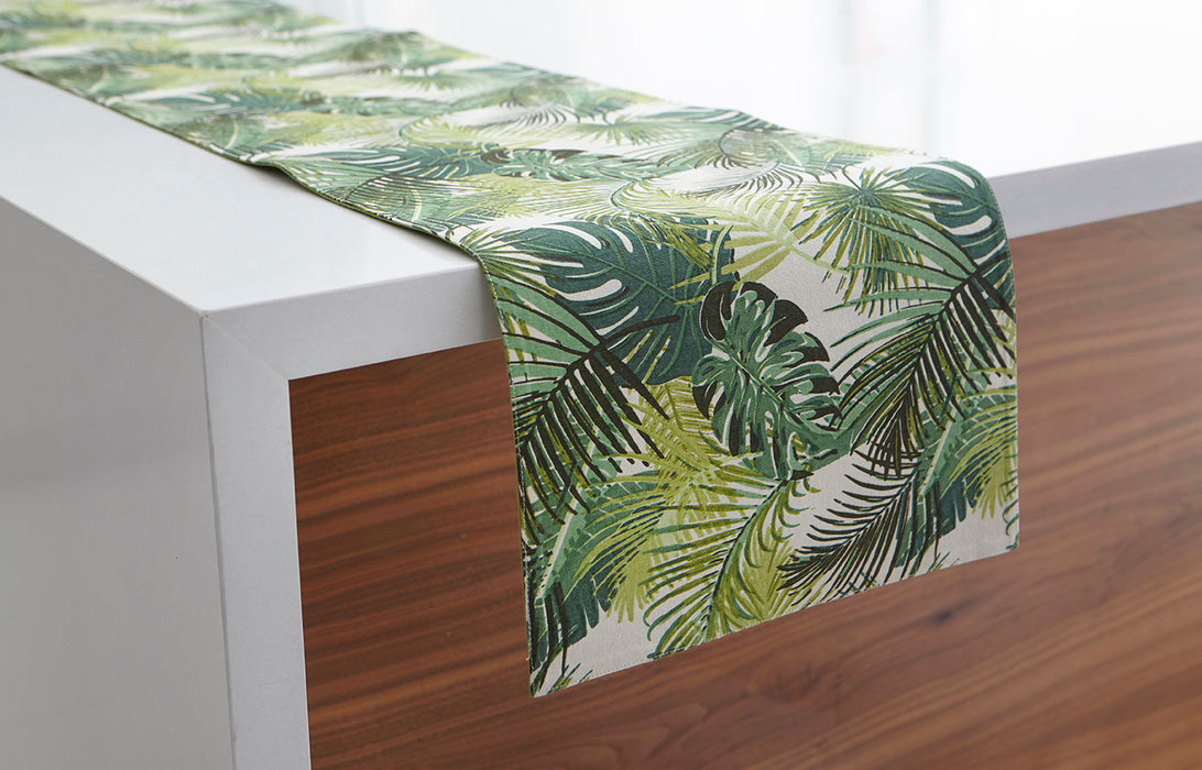 Palm Leaf Runner - Green