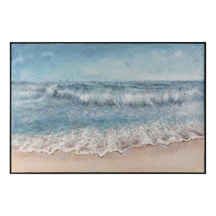 Rolling Tide Hand Painted Canvas