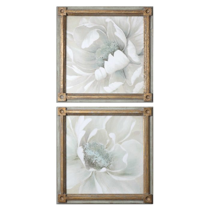 Winter Blooms Framed Print