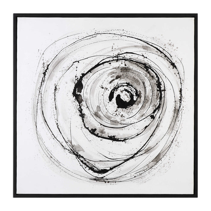 Eye On The World Hand Painted Canvas