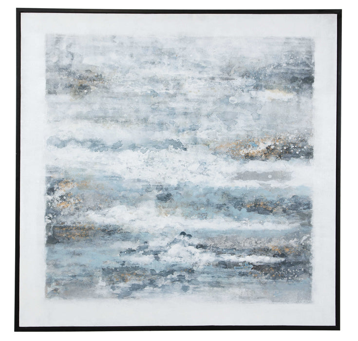 Above The Clouds Hand Painted Canvas