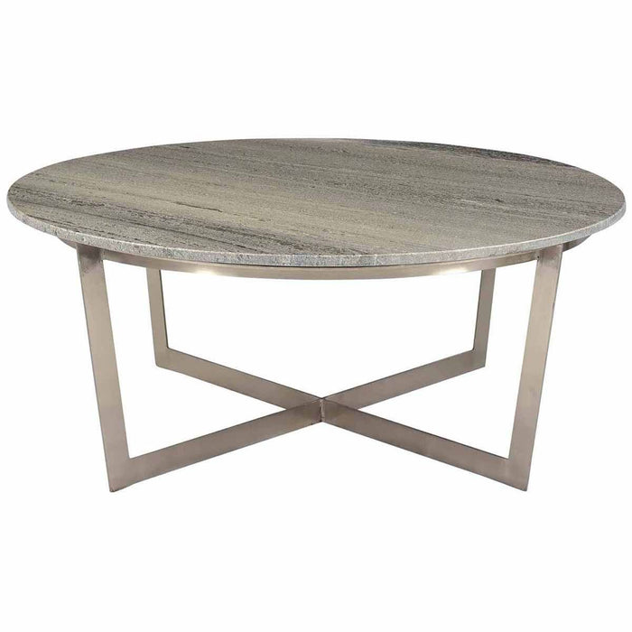 Yazo Nickel Coffee Table