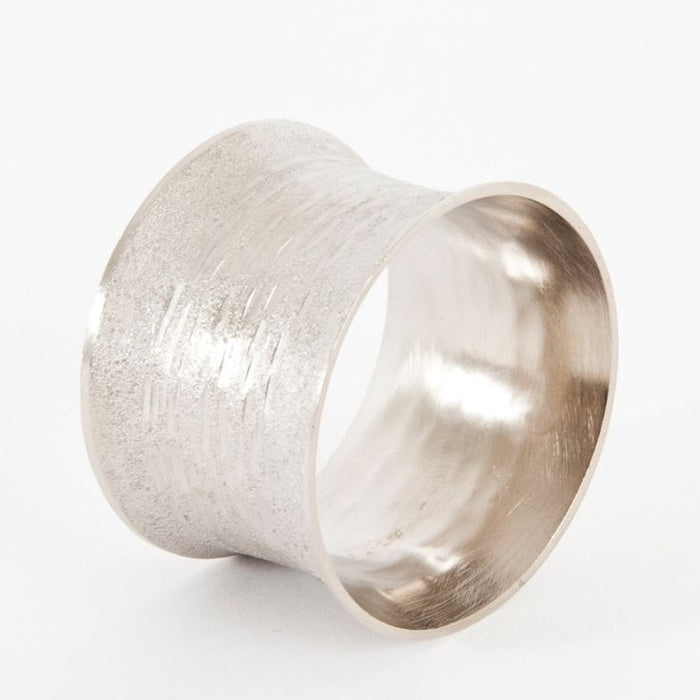 Classic Silver Napkin Rings - Set Of 4
