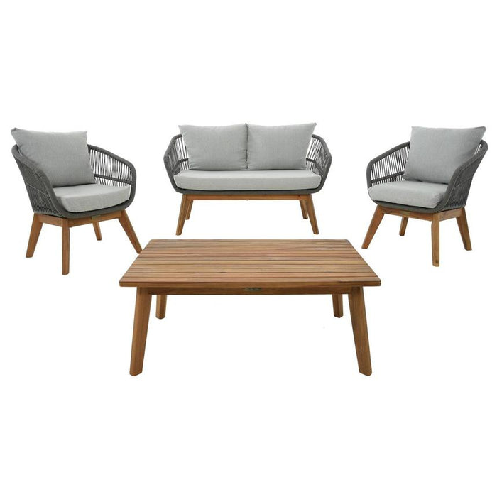 Surfers Cove 4-Piece Acacia Wood Set