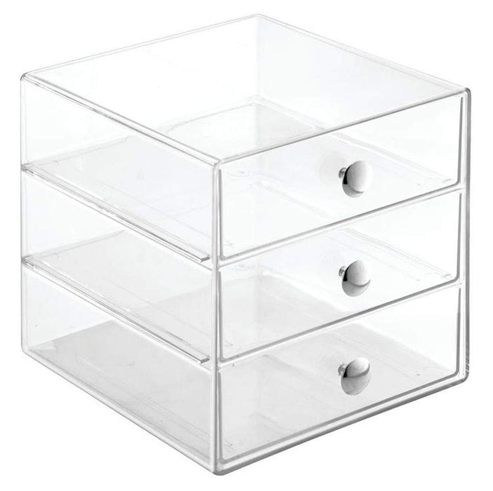 InterDesign Drawers - 3 Drawer Clear
