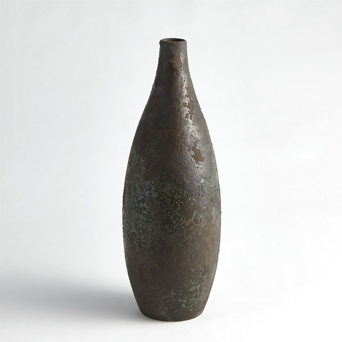 Patina Vase - Aged Brown
