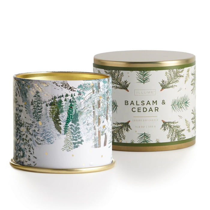 Balsam & Cedar Large Tin