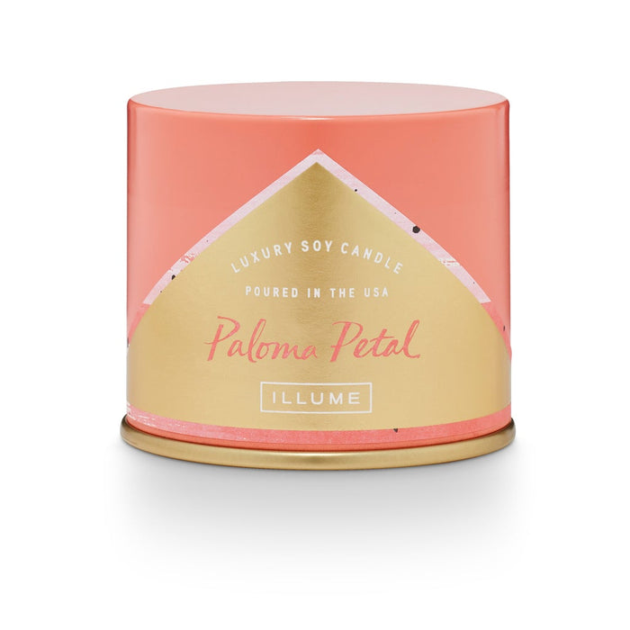 Paloma Petal Large Vanity Tin Candle